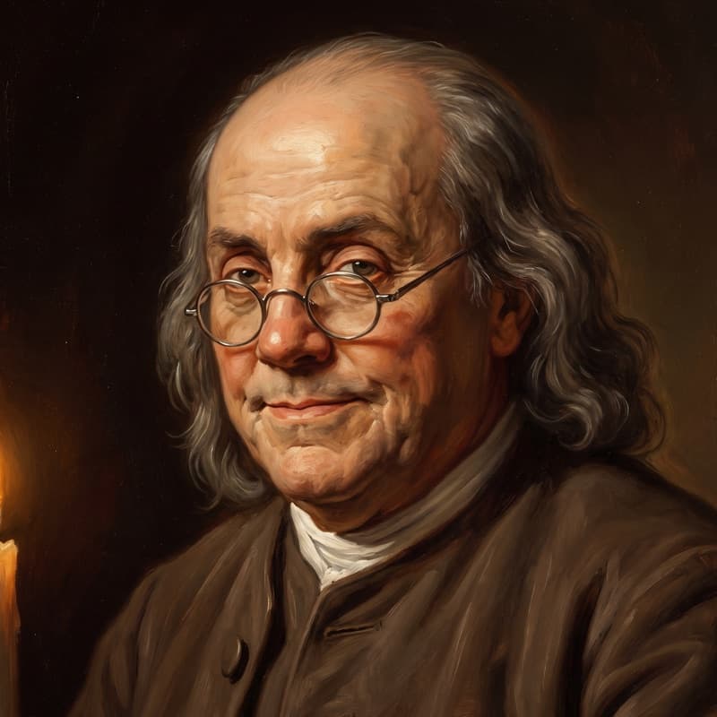 Portrait of Benjamin Franklin