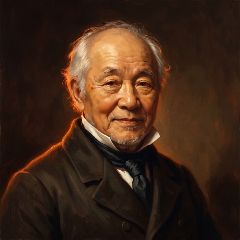 Portrait of Eiichi Shibusawa
