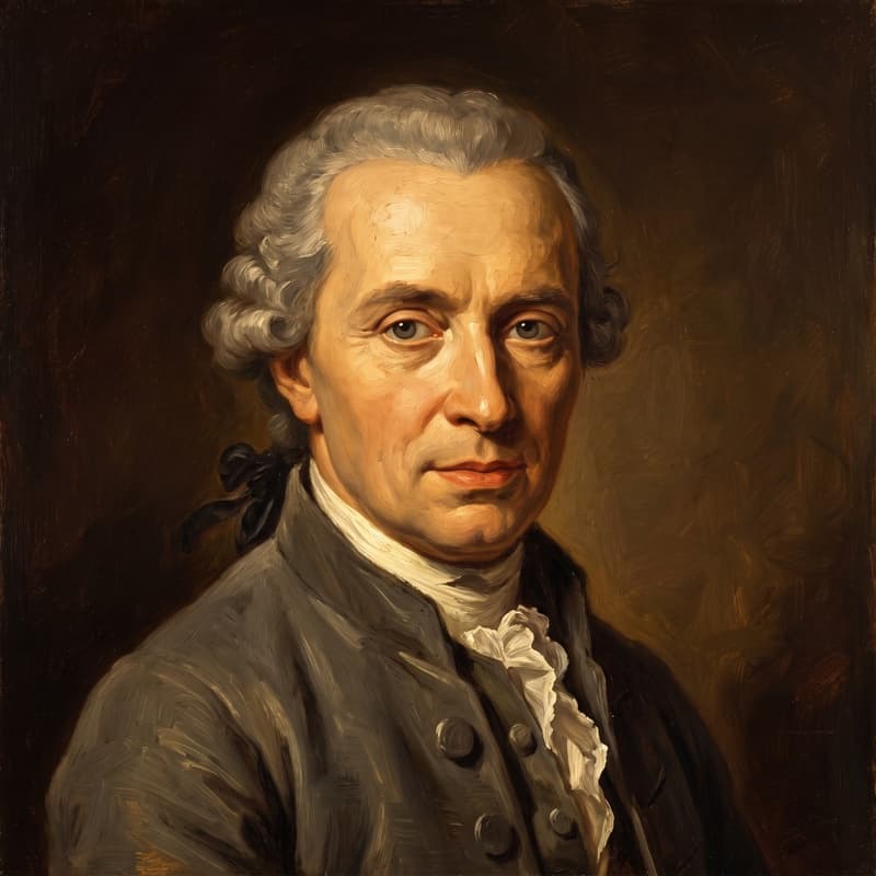 Portrait of Immanuel Kant