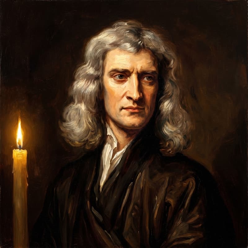 Portrait of Isaac Newton