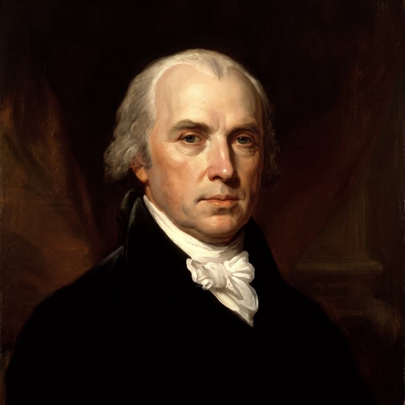 Portrait of James Madison