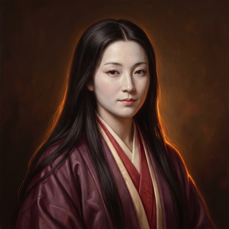 Portrait of Lady Murasaki