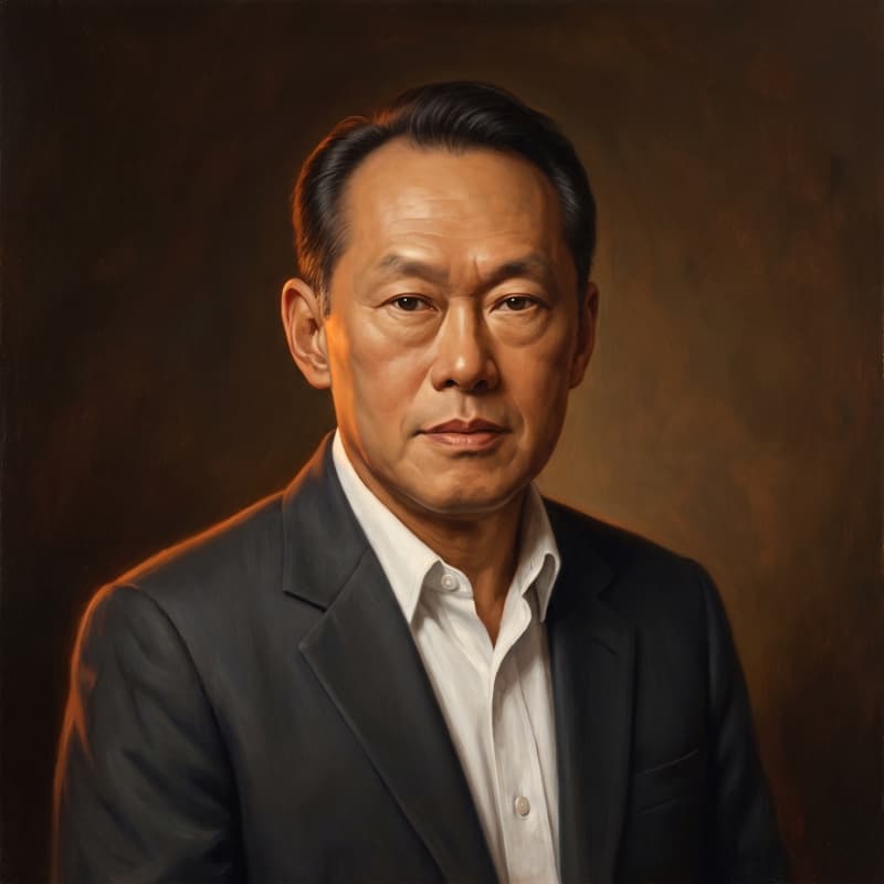 Portrait of Lee Kuan Yew