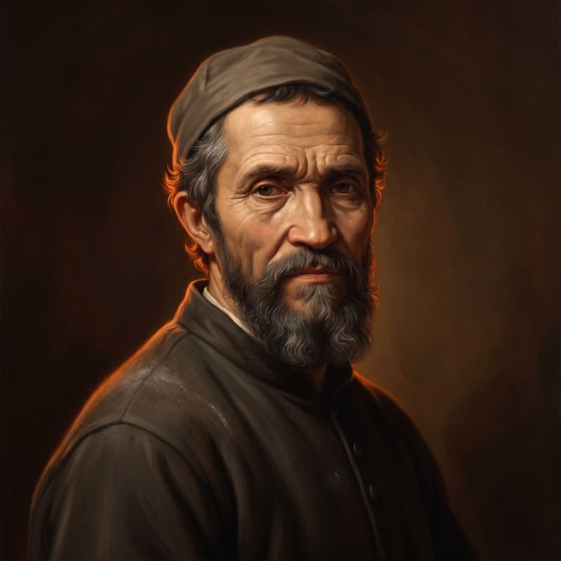 Portrait of Michelangelo