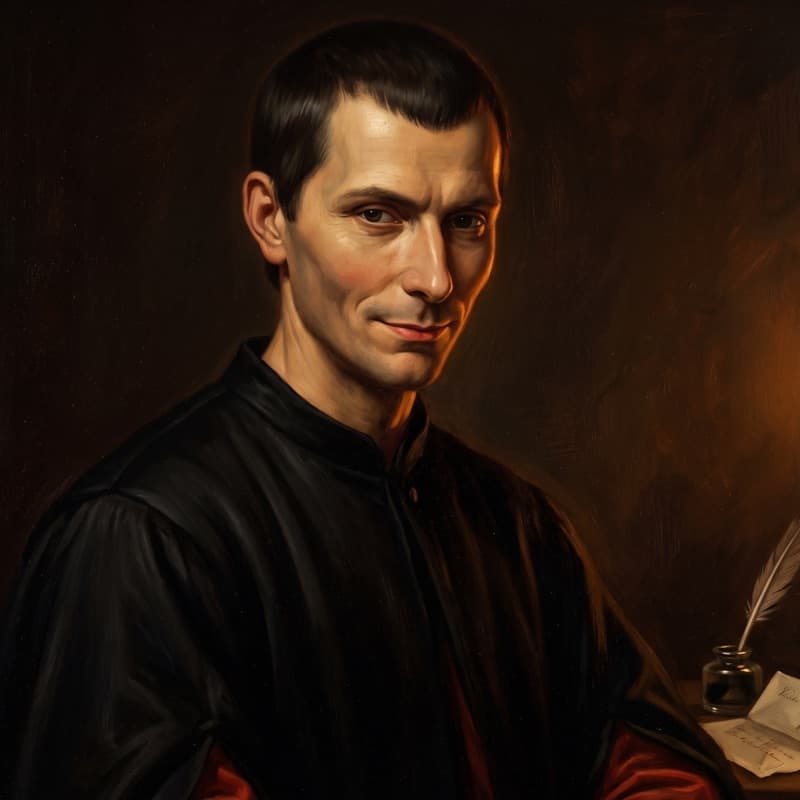Portrait of Niccolò Machiavelli