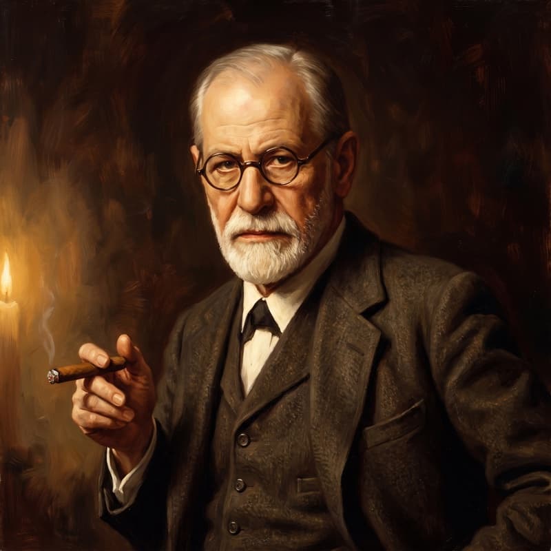 Portrait of Sigmund Freud