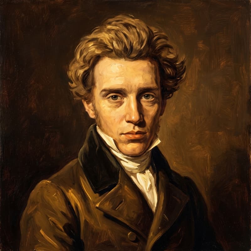 Portrait of Søren Kierkegaard