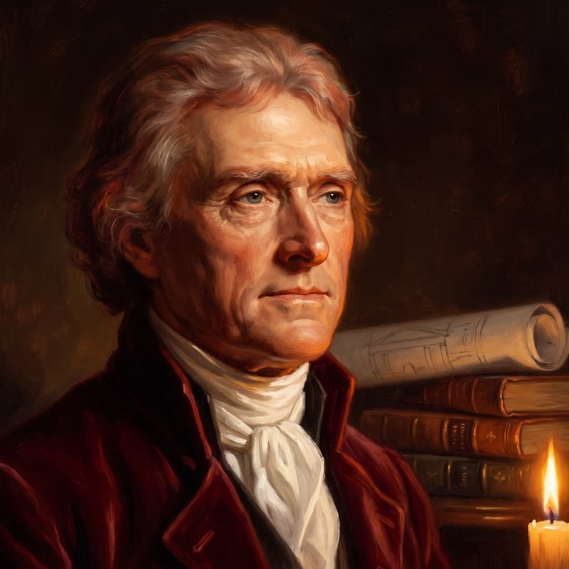 Portrait of Thomas Jefferson